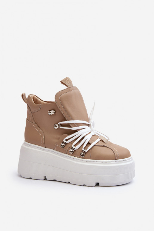 Zazoo 3416 Pealhk Pealiste omad spordijalatsid beeži värvi Zazoo 3416 Pealhk Pealiste omad spordijalatsid beeži värvi