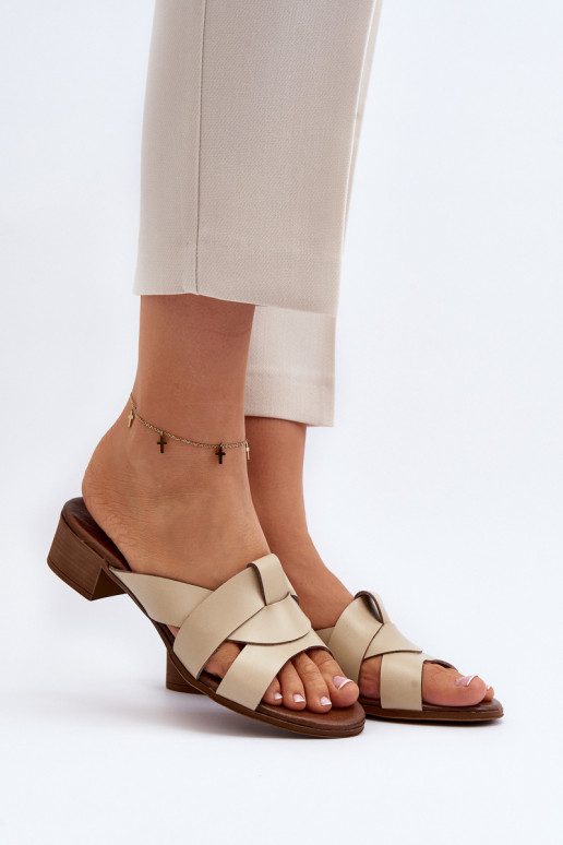 Zazoo 40236 Plätud naturaalsest nahast Pealiste omad Sellel ondala kontsaga beeži värvi Zazoo 40236 Plätud naturaalsest nahast Pealiste omad Sellel ondala kontsaga beeži värvi