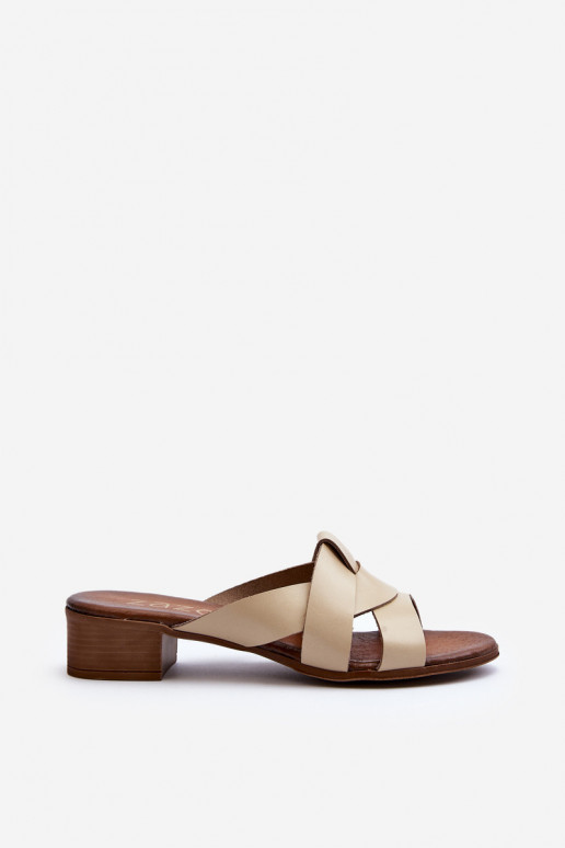 Zazoo 40236 Plätud naturaalsest nahast Pealiste omad Sellel ondala kontsaga beeži värvi Zazoo 40236 Plätud naturaalsest nahast Pealiste omad Sellel ondala kontsaga beeži värvi