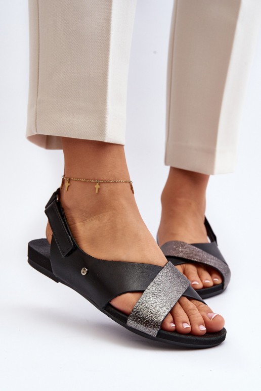 Zazoo 40141 Pealistesandaalid krõpsudega kinnitatav msuud Zazoo 40141 Pealistesandaalid krõpsudega kinnitatav msuud