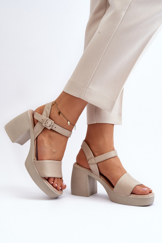 Zazoo 40386 Pealiste omad Pealistesandaalid Klockis beeži värvi Zazoo 40386 Pealiste omad Pealistesandaalid Klockis beeži värvi