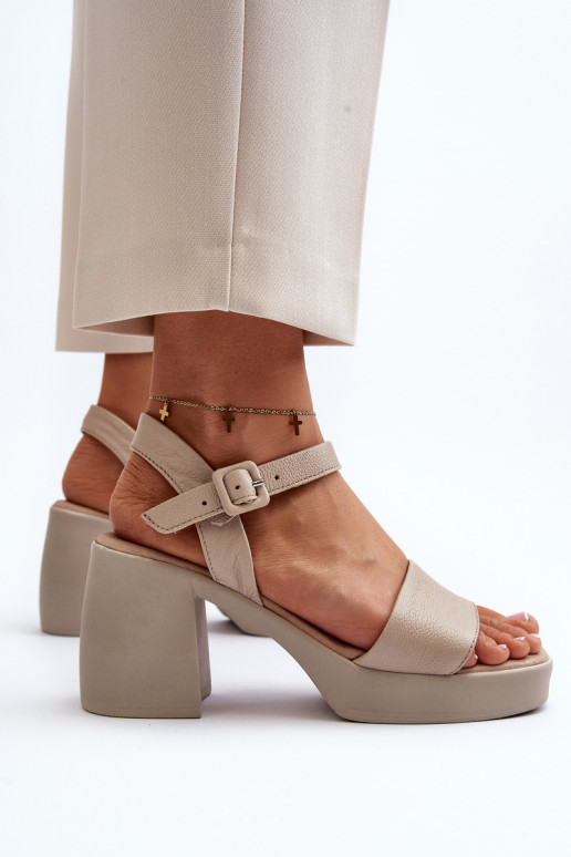 Zazoo 40386 Pealiste omad Pealistesandaalid Klockis beeži värvi Zazoo 40386 Pealiste omad Pealistesandaalid Klockis beeži värvi