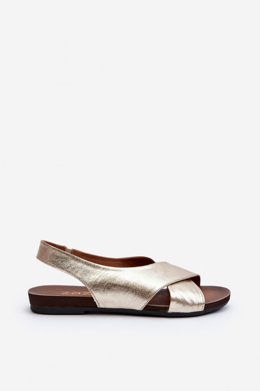 Zazoo 40407 sandaalid Pealhk Pealiste omad Kuldset värvi Zazoo 40407 sandaalid Pealhk Pealiste omad Kuldset värvi