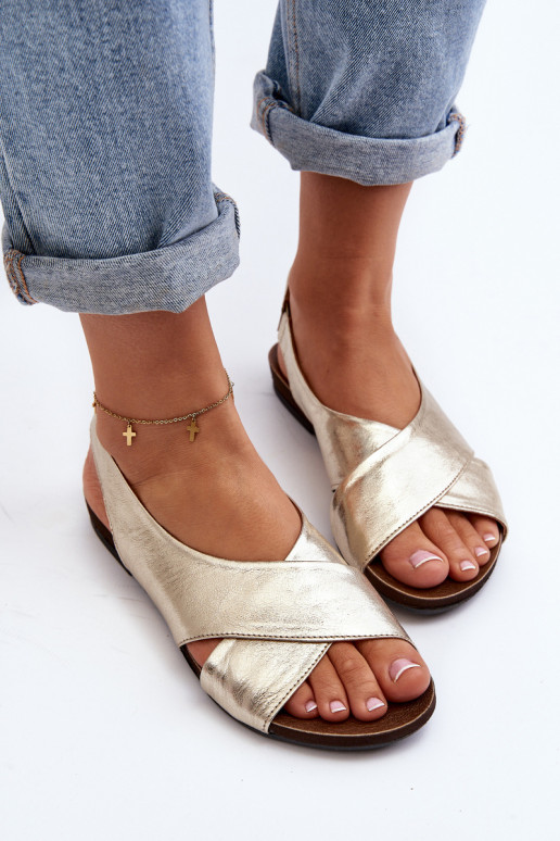 Zazoo 40407 sandaalid Pealhk Pealiste omad Kuldset värvi Zazoo 40407 sandaalid Pealhk Pealiste omad Kuldset värvi