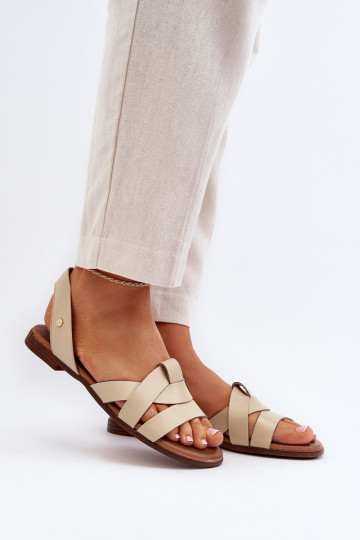 Zazoo 40185 Mugav Pealhk Lahtise kannaga beeži värvi 2