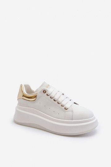 Pealhk Sneakers tüüpi jalanõud Pealiste omad GOE NN2N4031 valget värvi