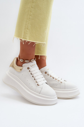 Pealhk Sneakers tüüpi jalanõud Pealiste omad GOE NN2N4031 valget värvi 2