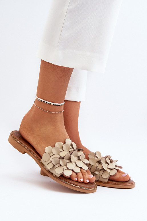 Zazoo 40381 Pealiste omad Plätud naturaalsest nahast laiade nööridega beeži värvi Zazoo 40381 Pealiste omad Plätud naturaalsest nahast laiade nööridega beeži värvi