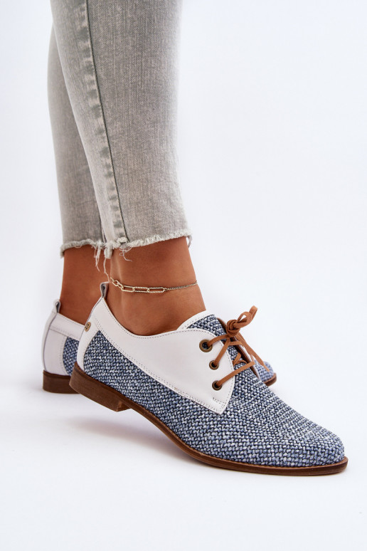 Pealhk jalatsid Pealiste omad laiade nööridega Sellel onciejka 06461-17 Sinist värvi Pealhk jalatsid Pealiste omad laiade nööridega Sellel onciejka 06461-17 Sinist värvi