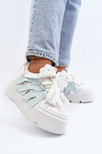 Zazoo 2F-7033 Sneakers tüüpi jalanõud platvormiga Sinist värvi 2
