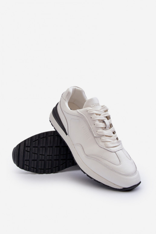 Sneakers tüüpi jalanõud meeste omad Pealhk BIG STAR NN174288 valget värvi Sneakers tüüpi jalanõud meeste omad Pealhk BIG STAR NN174288 valget värvi