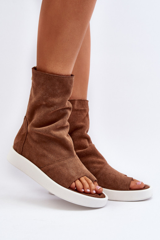 Zazoo 3441 PealistesandaalidCholesisseka pruunid värvi