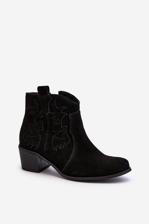 Zazoo 3426 Pealiste omad Seemisnahast kingad Kauboi saapad msuud Zazoo 3426 Pealiste omad Seemisnahast kingad Kauboi saapad msuud