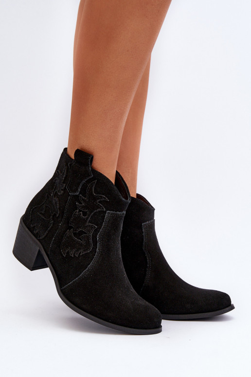 Zazoo 3426 Pealiste omad Seemisnahast kingad Kauboi saapad msuud Zazoo 3426 Pealiste omad Seemisnahast kingad Kauboi saapad msuud