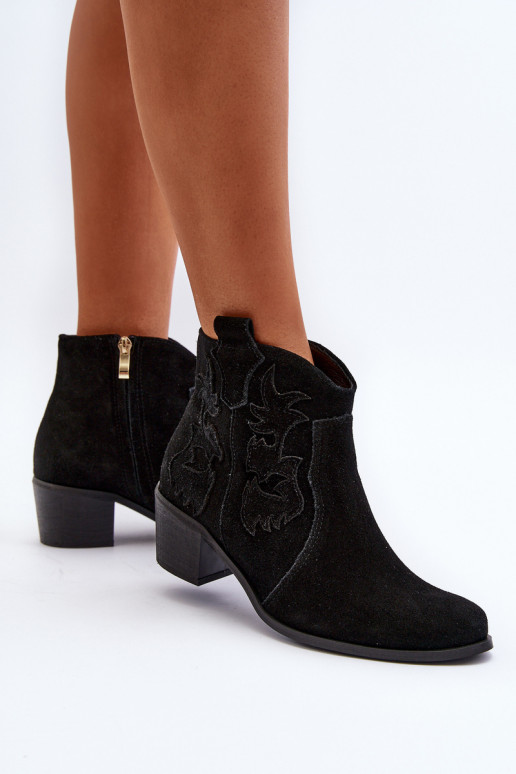 Zazoo 3426 Pealiste omad Seemisnahast kingad Kauboi saapad msuud Zazoo 3426 Pealiste omad Seemisnahast kingad Kauboi saapad msuud