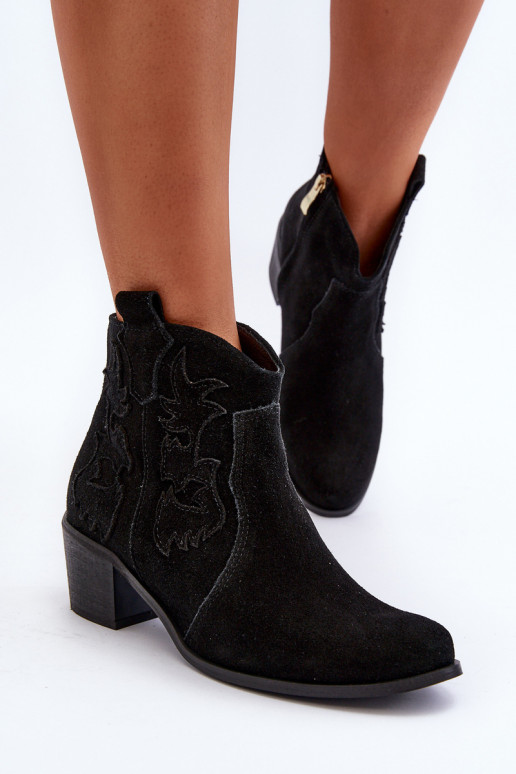 Zazoo 3426 Pealiste omad Seemisnahast kingad Kauboi saapad msuud Zazoo 3426 Pealiste omad Seemisnahast kingad Kauboi saapad msuud