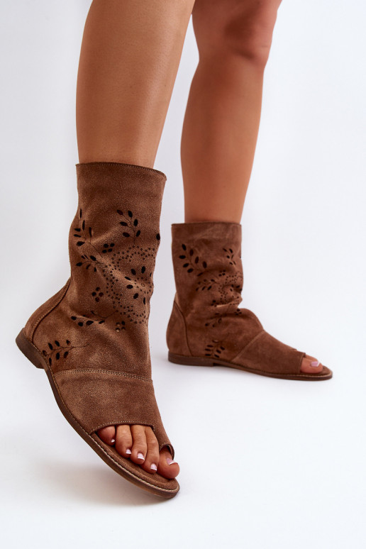 Zazoo 3437 Pealiste omad Seemisnahast kingad madala säärega Lossi juurde pruunid värvi Zazoo 3437 Pealiste omad Seemisnahast kingad madala säärega Lossi juurde pruunid värvi