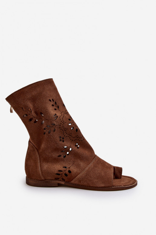 Zazoo 3437 Pealiste omad Seemisnahast kingad madala säärega Lossi juurde pruunid värvi Zazoo 3437 Pealiste omad Seemisnahast kingad madala säärega Lossi juurde pruunid värvi