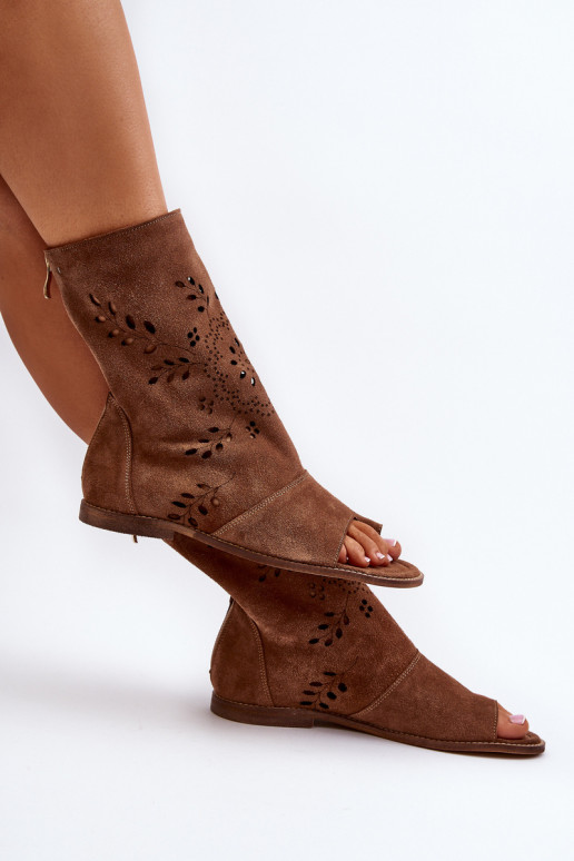 Zazoo 3437 Pealiste omad Seemisnahast kingad madala säärega Lossi juurde pruunid värvi Zazoo 3437 Pealiste omad Seemisnahast kingad madala säärega Lossi juurde pruunid värvi