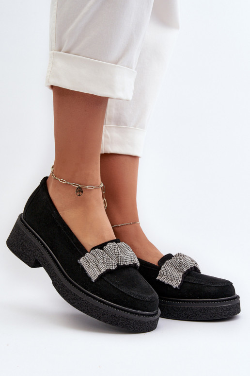 Zazoo 3419 naiste mokassiinid seemisnakhsed Dekoratiivse triibuga msuud Zazoo 3419 naiste mokassiinid seemisnakhsed Dekoratiivse triibuga msuud