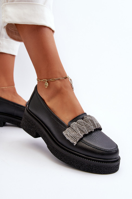 Zazoo 3419 naiste mokassiinid Pealhk Dekoratiivse triibuga msuud Zazoo 3419 naiste mokassiinid Pealhk Dekoratiivse triibuga msuud