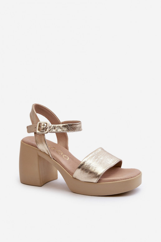 Zazoo 40386 Pealiste omad Pealistesandaalid Klockis Kuldset värvi Zazoo 40386 Pealiste omad Pealistesandaalid Klockis Kuldset värvi