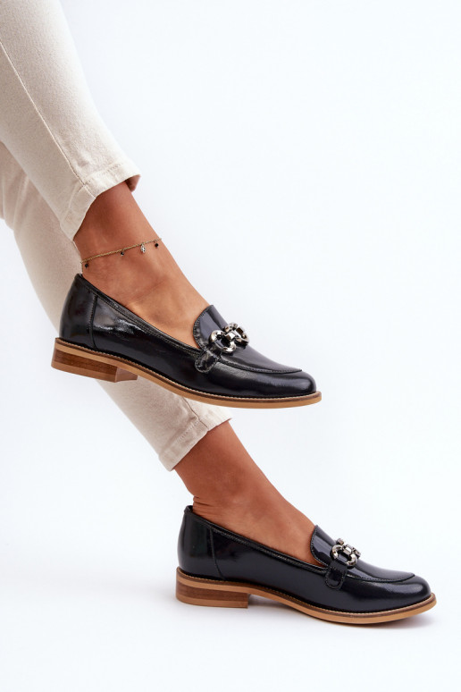 Pealhk Pealiste omad Lakitud mokassiinid Laura Messi 2760 tumesinist värvi Pealhk Pealiste omad Lakitud mokassiinid Laura Messi 2760 tumesinist värvi