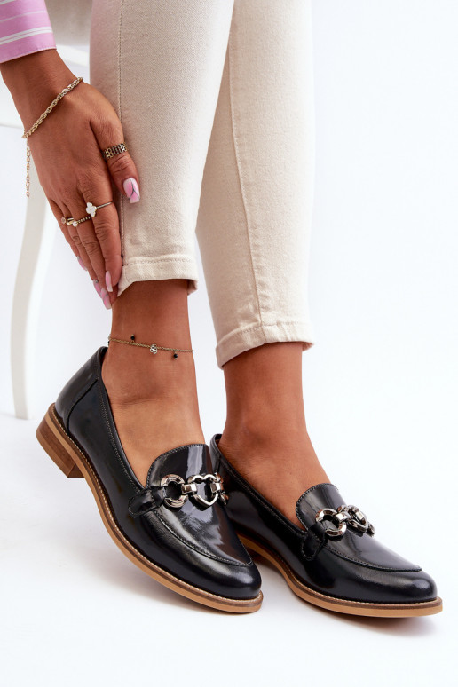 Pealhk Pealiste omad Lakitud mokassiinid Laura Messi 2760 tumesinist värvi Pealhk Pealiste omad Lakitud mokassiinid Laura Messi 2760 tumesinist värvi