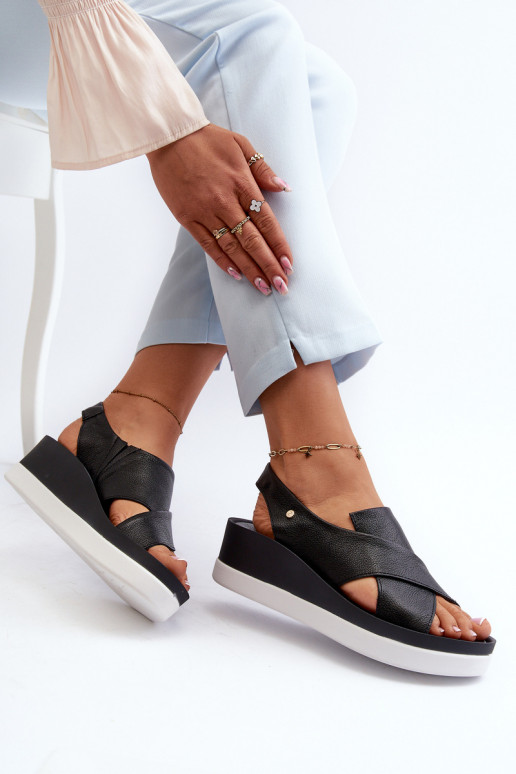 Zazoo 40256 Pealhk Platvormiga sandaalid msuud Zazoo 40256 Pealhk Platvormiga sandaalid msuud