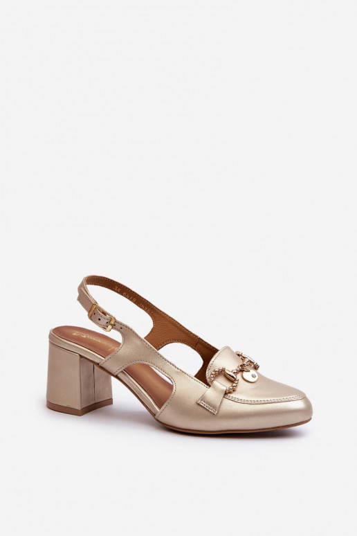 Pealistesandaalid Sellel onciejka 06419-25 Kuldset värvi Pealistesandaalid Sellel onciejka 06419-25 Kuldset värvi