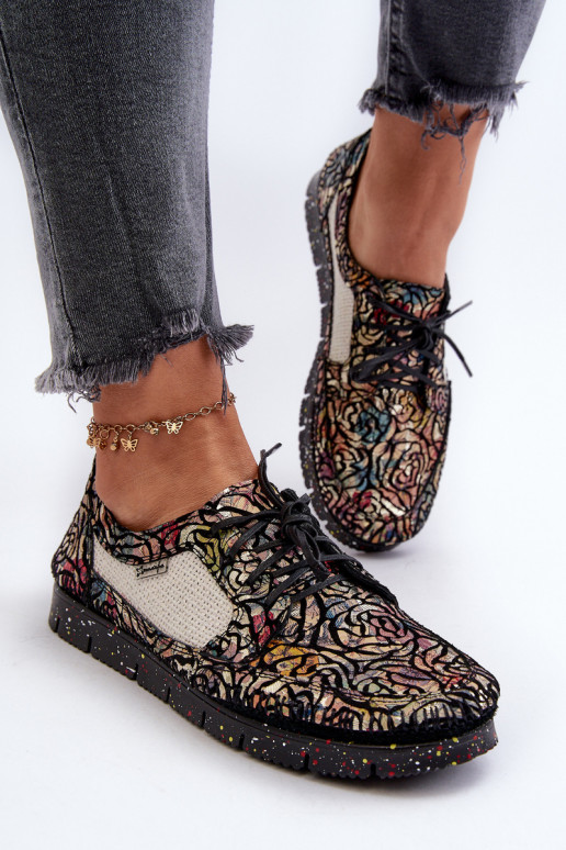 Mustriline jalatsid Pealiste omad Sellel onciejka 06347-01 msuud