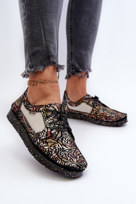 Mustriline jalatsid Pealiste omad Sellel onciejka 06347-01 msuud