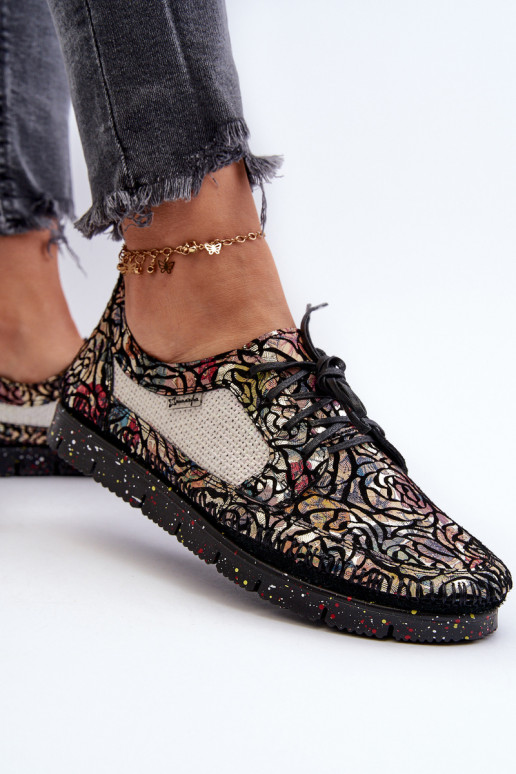 Mustriline jalatsid Pealiste omad Sellel onciejka 06347-01 msuud