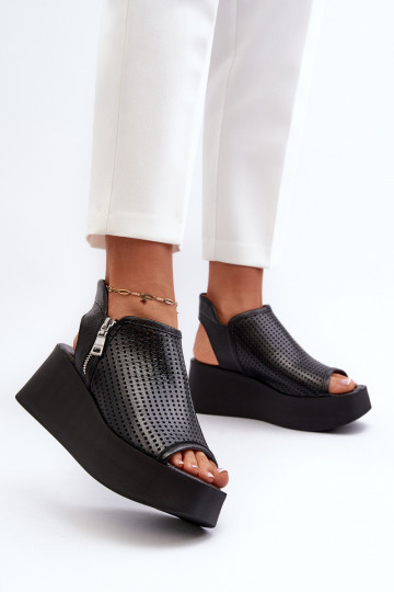 Zazoo 1792 Pealhk Ažuursed sandaalid platvormiga msuud