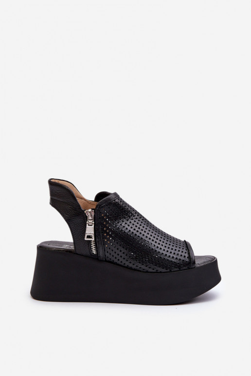 Zazoo 1792 Pealhk Ažuursed sandaalid platvormiga msuud Zazoo 1792 Pealhk Ažuursed sandaalid platvormiga msuud