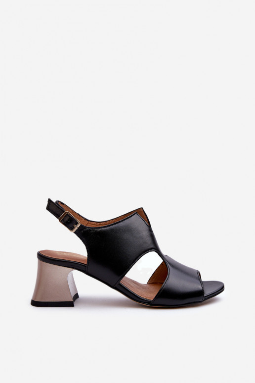 Pealistesandaalid Pealhk kõrge jämeda kontsaga Sellel onciejka 06566-01 msuud Pealistesandaalid Pealhk kõrge jämeda kontsaga Sellel onciejka 06566-01 msuud