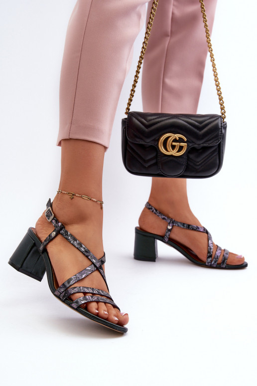 Pealistesandaalid Sellel ondalal postil Sellel onciejka 06653-09 khakivärvi Pealistesandaalid Sellel ondalal postil Sellel onciejka 06653-09 khakivärvi