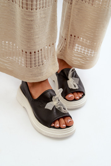 Zazoo 2939 Pealistesandaalid Pealiste omad lipsukesega msuud