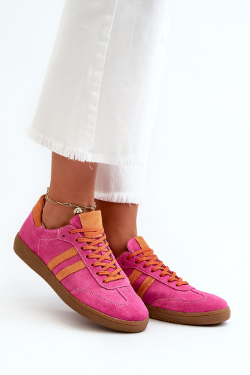 Zazoo N1068 seemisnakhsed Sellel ondal Sneakers tüüpi jalanõud Pealiste omad tumeroosad värvi 2