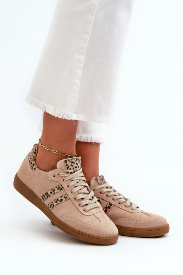 Zazoo N1068 seemisnakhsed Sellel ondal Sneakers tüüpi jalanõud Pealiste omad beeži värvi 2