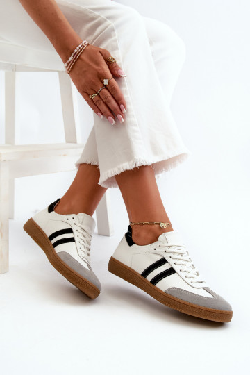 Zazoo N1068 Pealhk Sellel ondal Sneakers tüüpi jalanõud Pealiste omad valget värvi