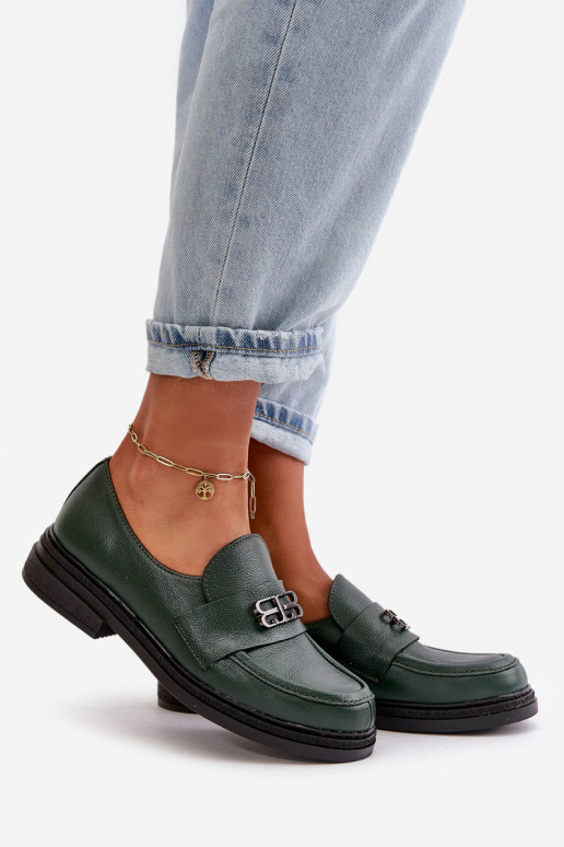 Zazoo 20174 Pealhk Elegantsed jalatsid Pealiste omad laiade nööridega khakivärvi Zazoo 20174 Pealhk Elegantsed jalatsid Pealiste omad laiade nööridega khakivärvi