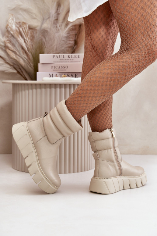 Zazoo 60512 Pealiste poolsaapad Lossi juurde voodriga Elevandiluu värvi