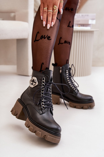 Zazoo 60376 Pealhk voodriga Pealiste poolsaapad tõmblukuga msuud