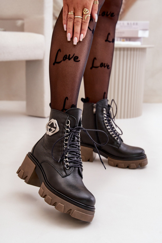 Zazoo 60376 Pealhk voodriga Pealiste poolsaapad tõmblukuga msuud