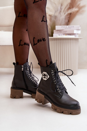 Zazoo 60376 Pealhk voodriga Pealiste poolsaapad tõmblukuga msuud 2