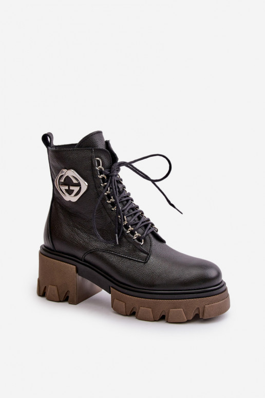 Zazoo 60376 Pealhk voodriga Pealiste poolsaapad tõmblukuga msuud