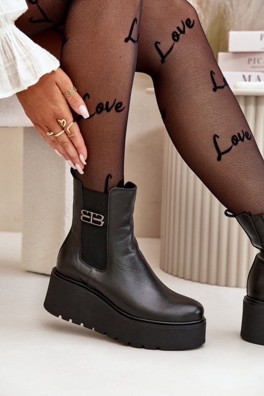 Zazoo 60498 Pealiste poolsaapad Chelsea saapad platvormiga I Koturnie msuud Zazoo 60498 Pealiste poolsaapad Chelsea saapad platvormiga I Koturnie msuud