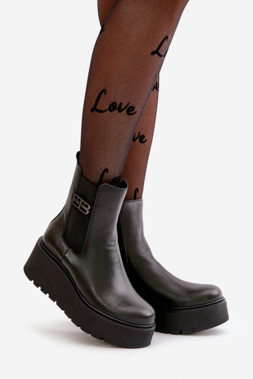 Zazoo 60498 Pealiste poolsaapad Chelsea saapad platvormiga I Koturnie msuud Zazoo 60498 Pealiste poolsaapad Chelsea saapad platvormiga I Koturnie msuud