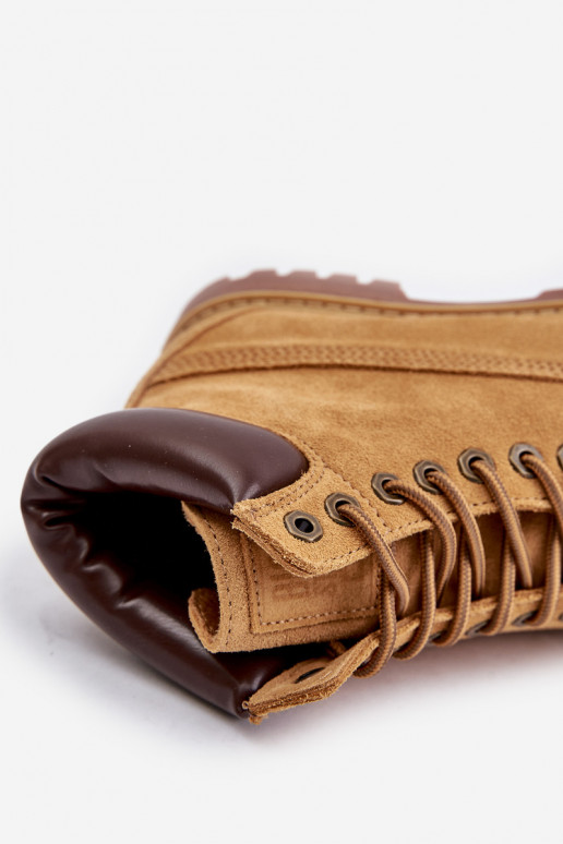 seemisnakhsed voodriga jalanõud meeste omad Big Star OO174136 HI-POLY SYSTEM pruunid värvi